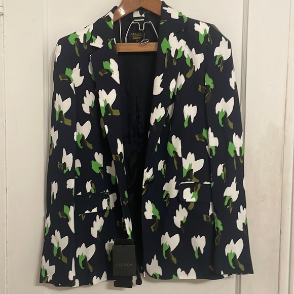 Escada Women’s Floral Blazer - Picture 1 of 4